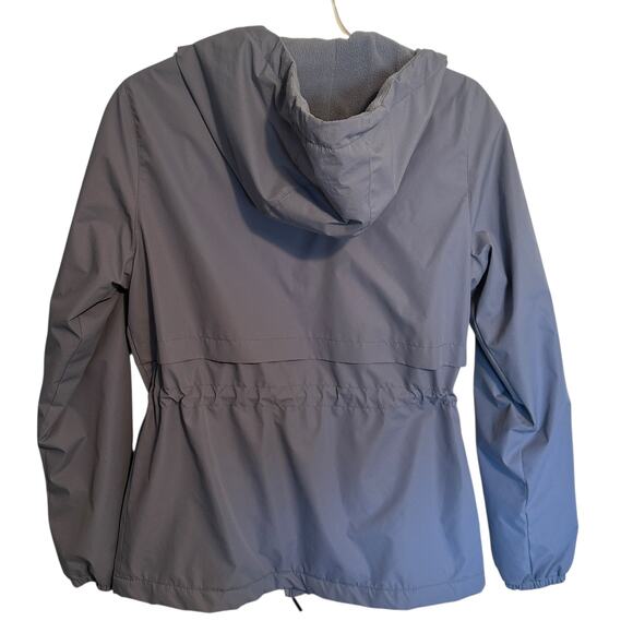 New Balance Drawstring Hooded Jacket Womens Small Lavender Gray Full Zip Gorp - Picture 4 of 10